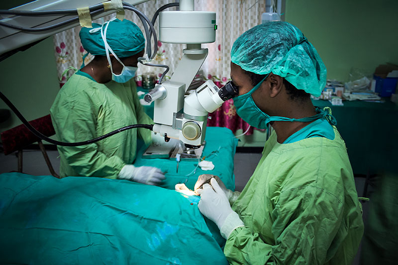 eye surgery